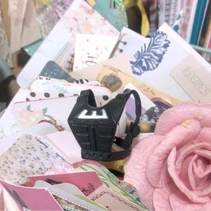 1981 Vintage He-Man Zodac Black Chest Armor MOTU Masters Of The Universe Armour